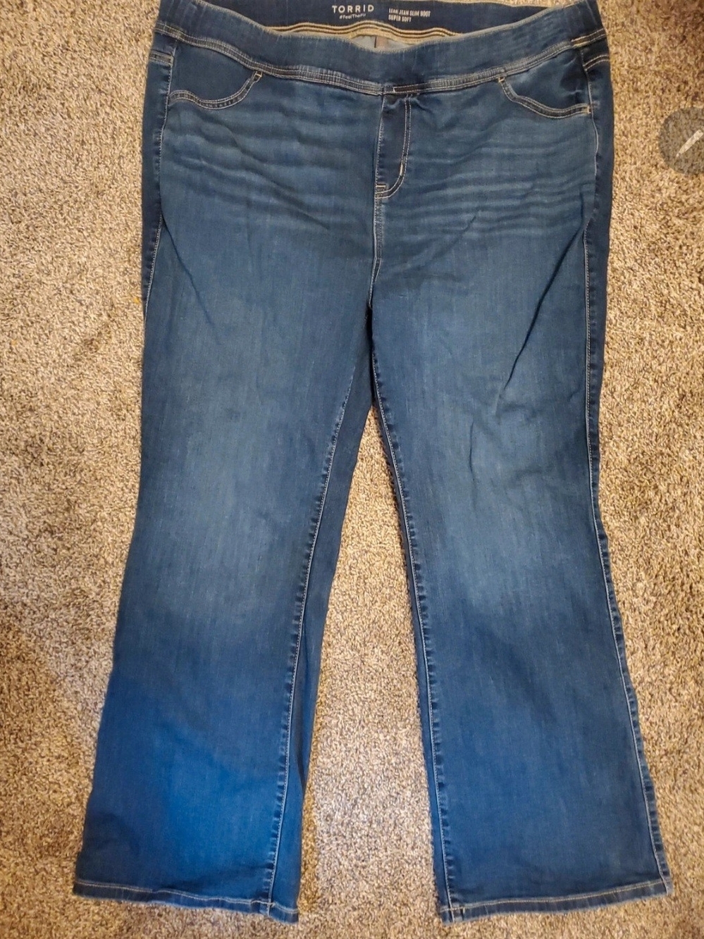 torrid Dark Blue Flare Stretch Jeans SIZE 3S